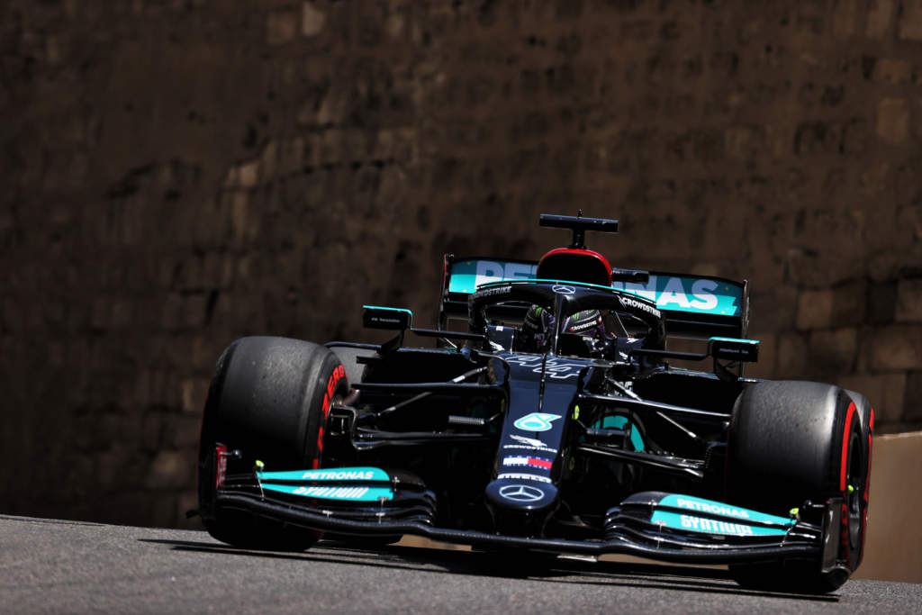 Lewis Hamilton Baku F1 Mercedes