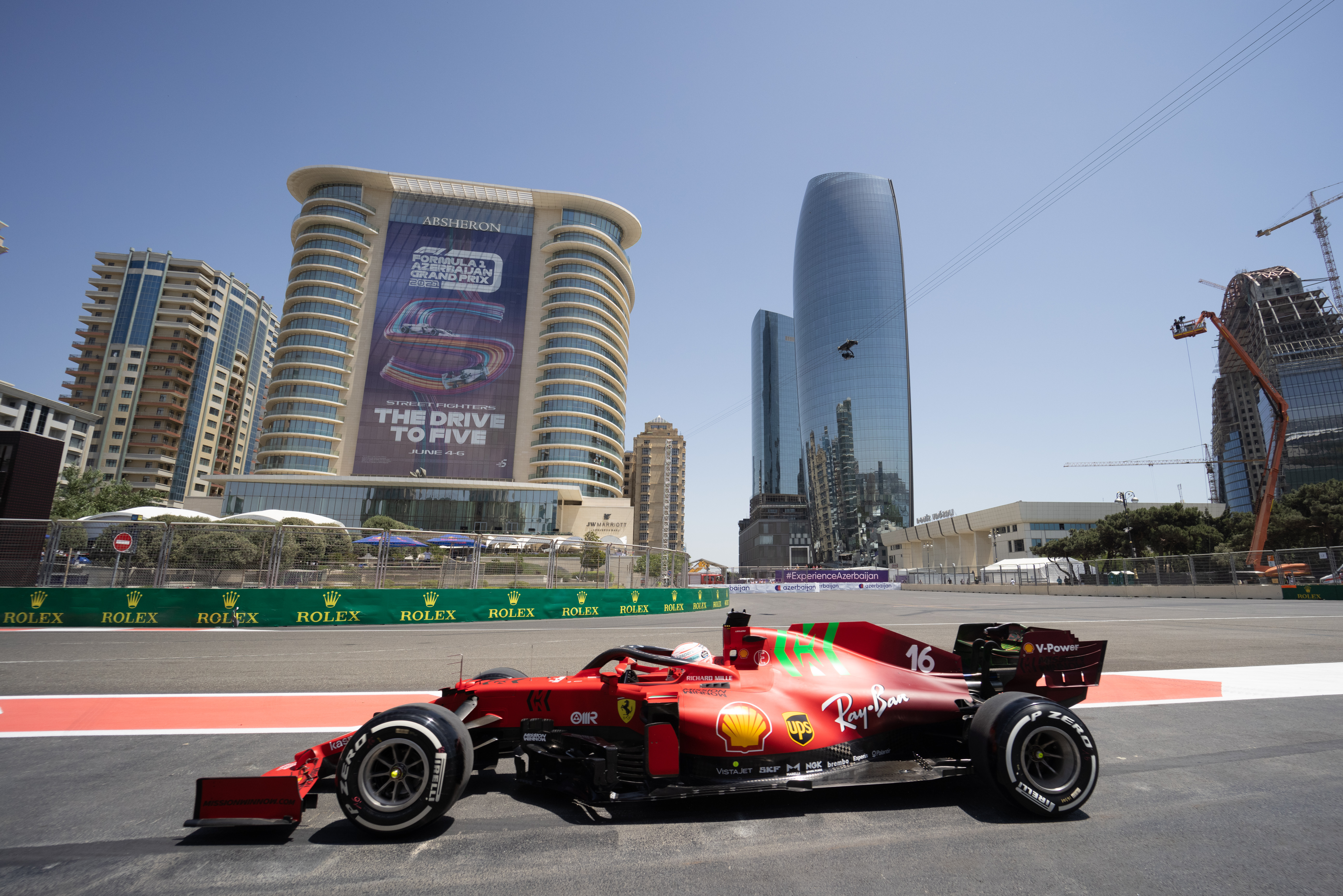 Charles Leclerc Ferrari Baku