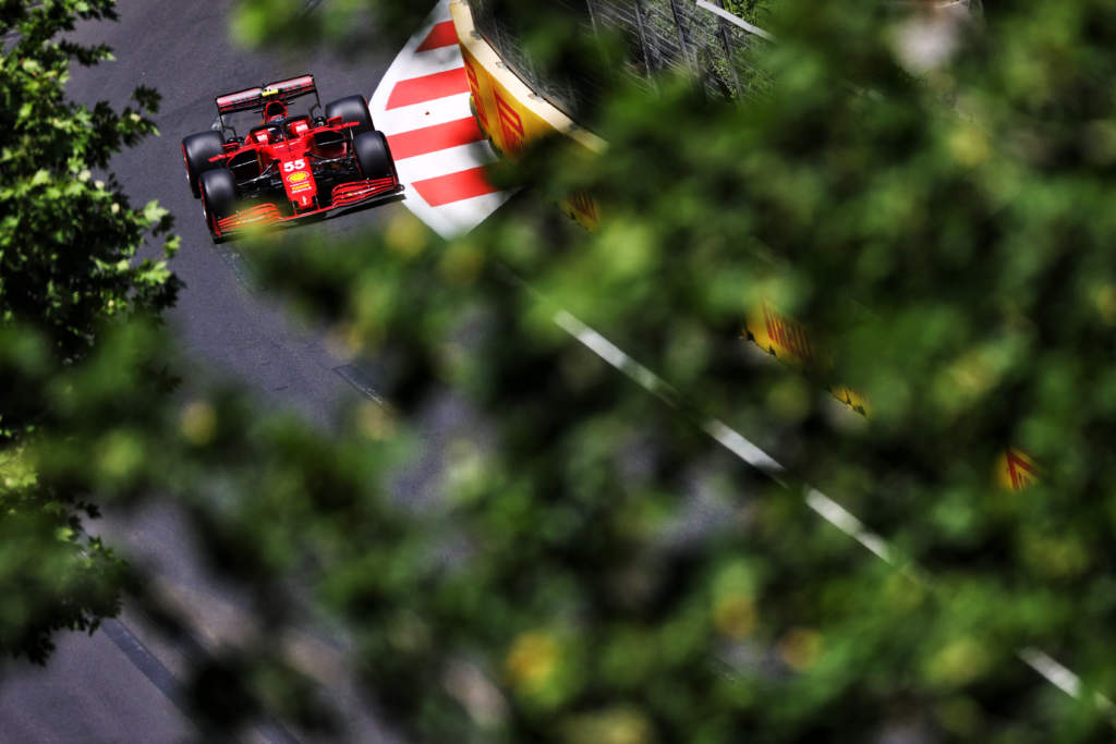 Carlos Sainz Ferrari F1 Baku