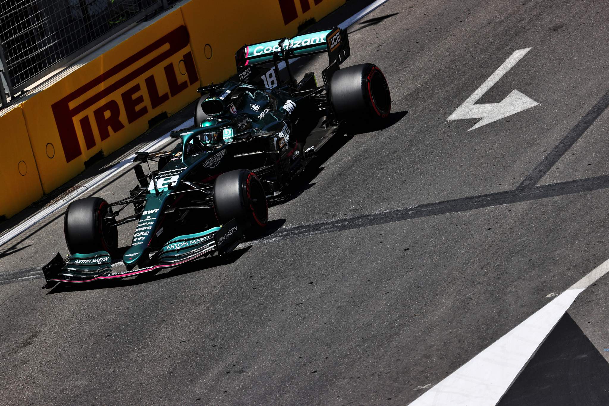 Motor Racing Formula One World Championship Azerbaijan Grand Prix Qualifying Day Baku, Azerbaijan