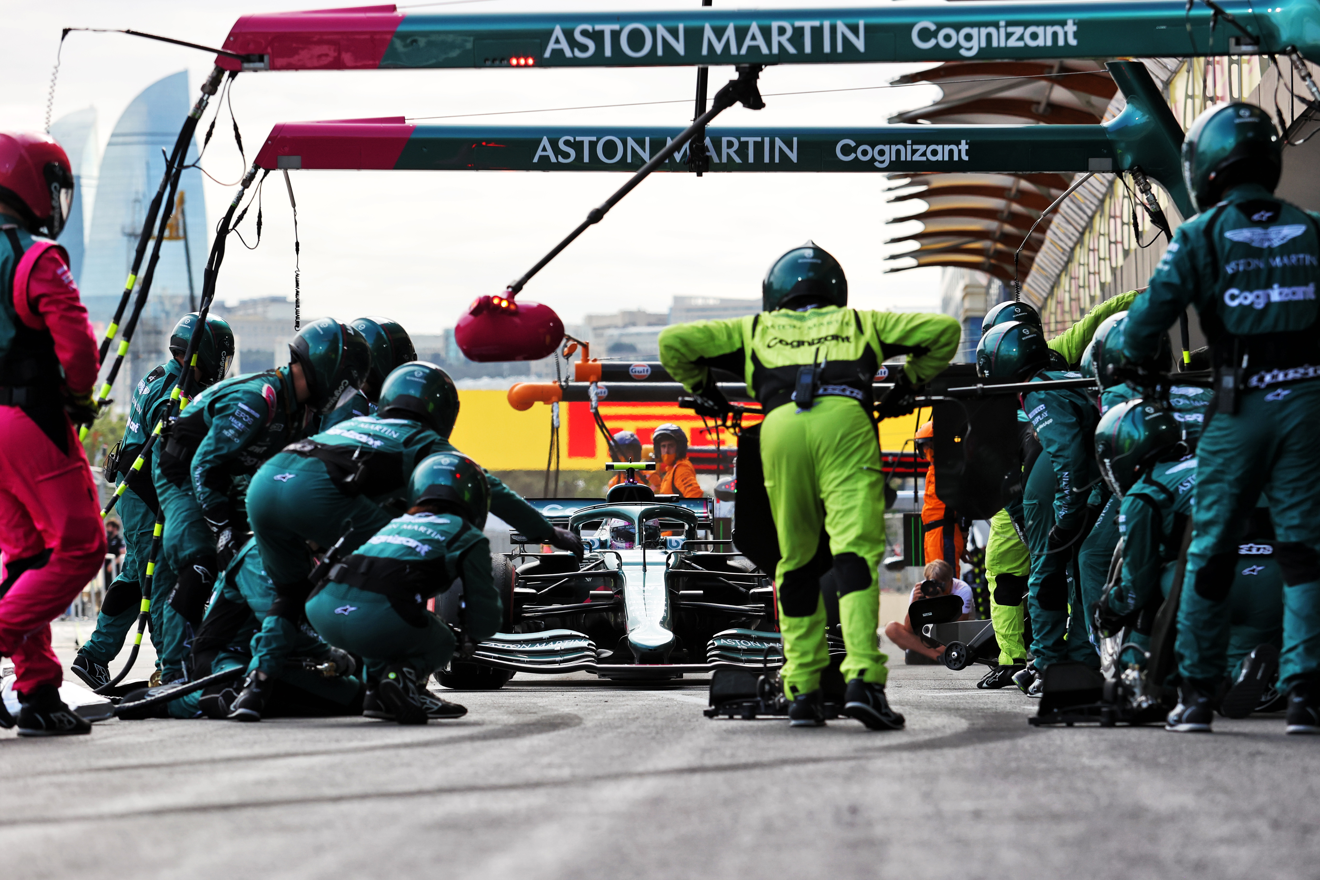 Sebastian Vettel Aston Martin Baku 2021