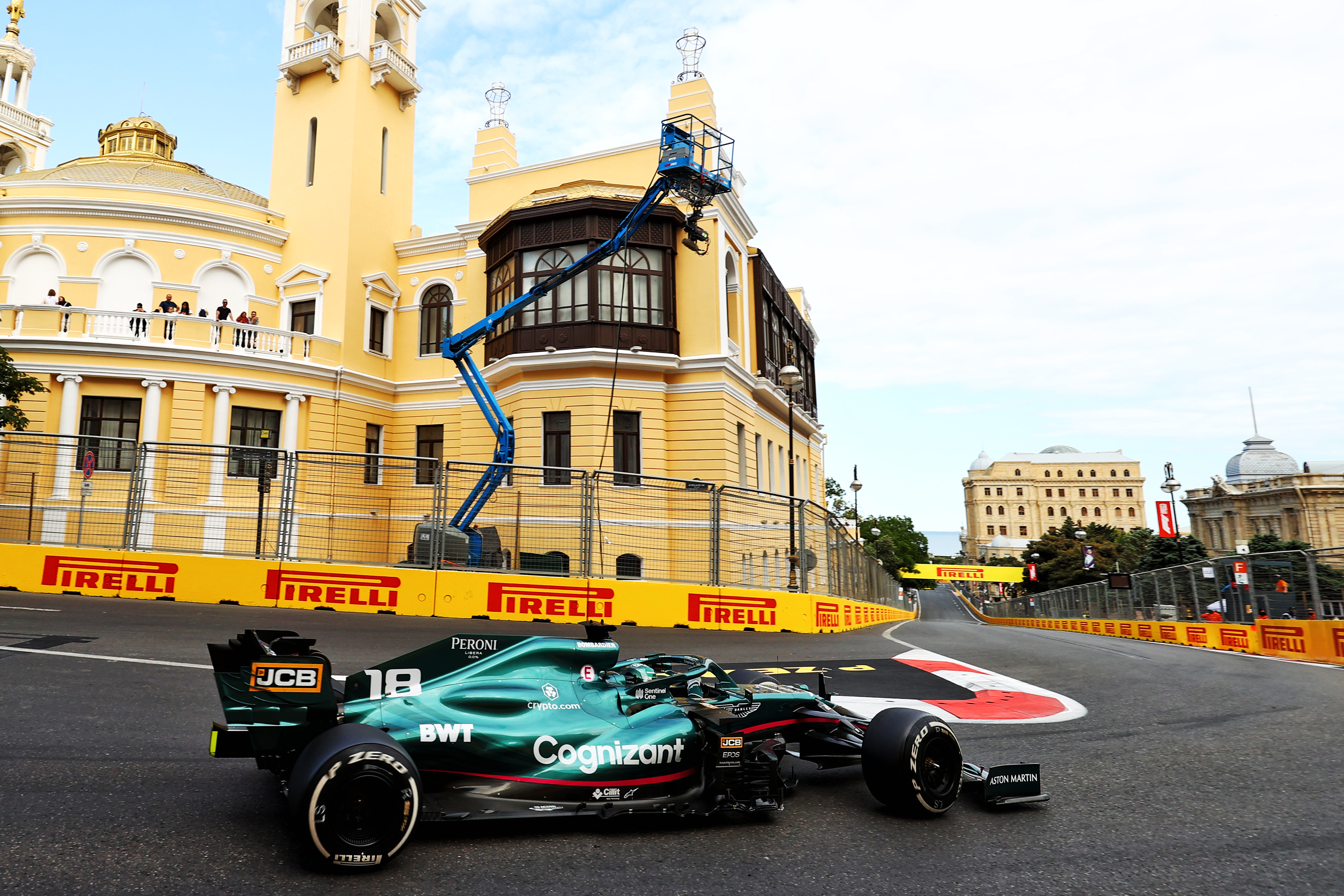 Lance Stroll Aston Martin Azerbaijan Grand Prix Baku F1 2021