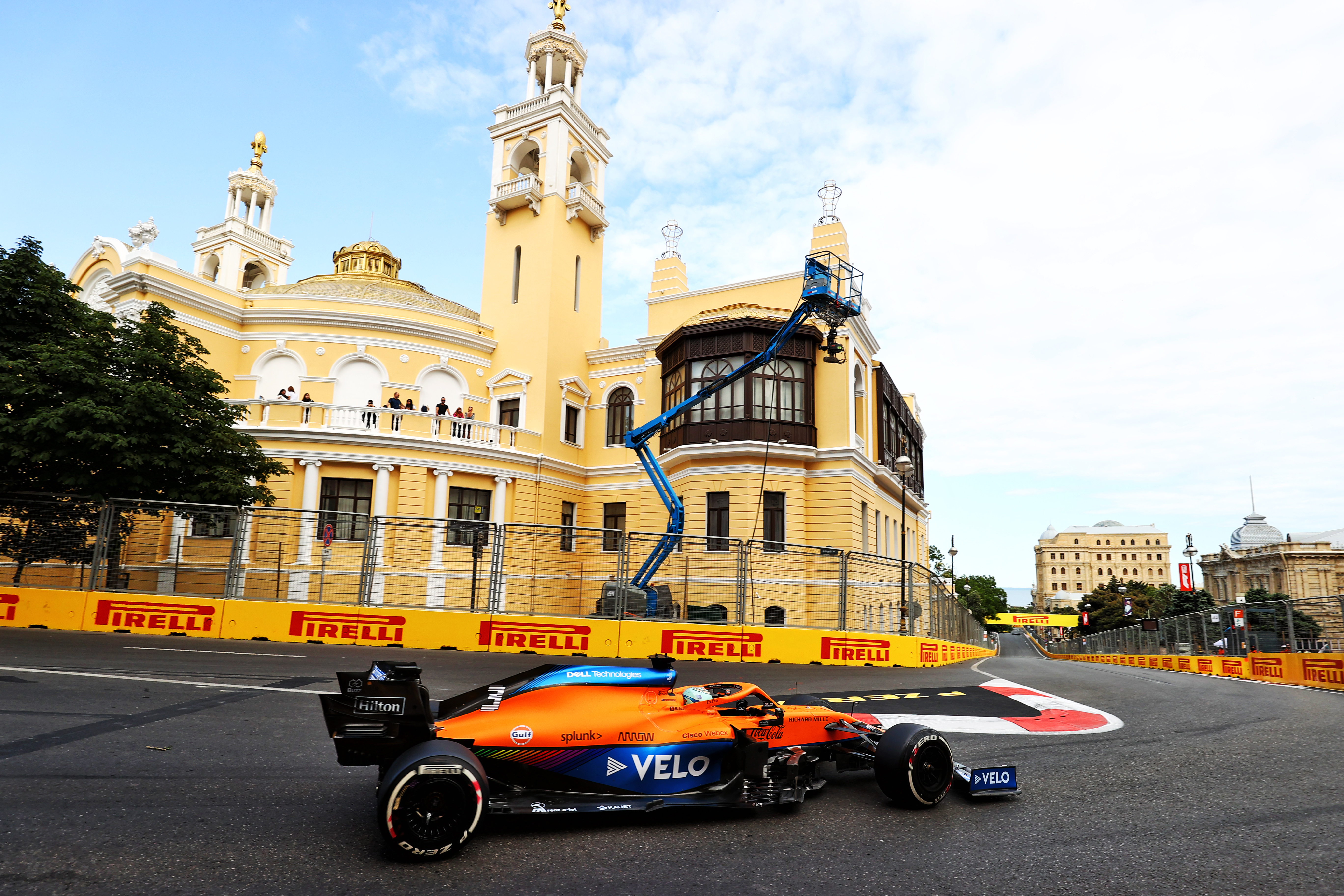 Daniel Ricciardo McLaren Baku 2021