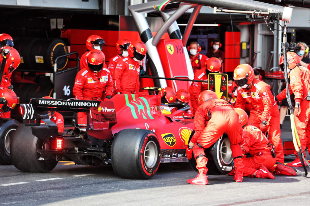 Carlos Sainz F1 Ferrari Baku