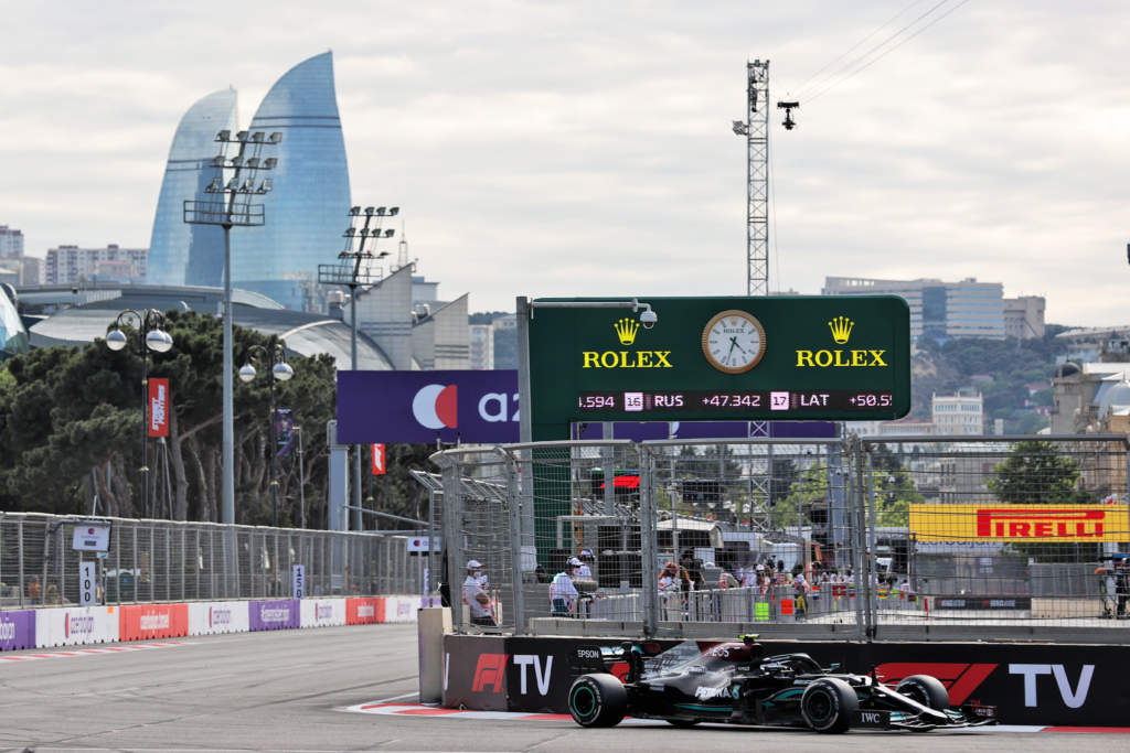 Valtteri Bottas Mercedes F1 Baku