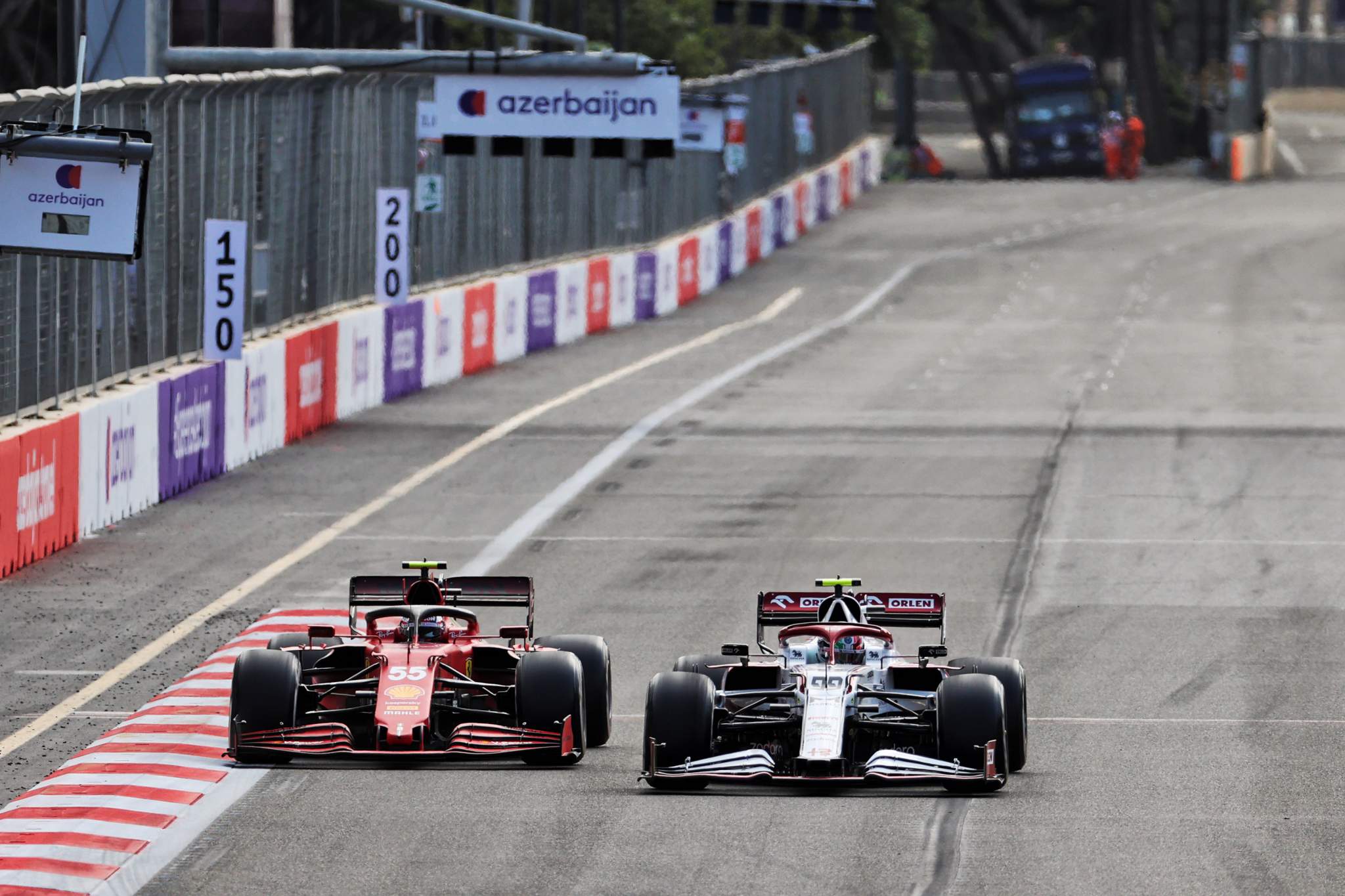 Motor Racing Formula One World Championship Azerbaijan Grand Prix Race Day Baku, Azerbaijan