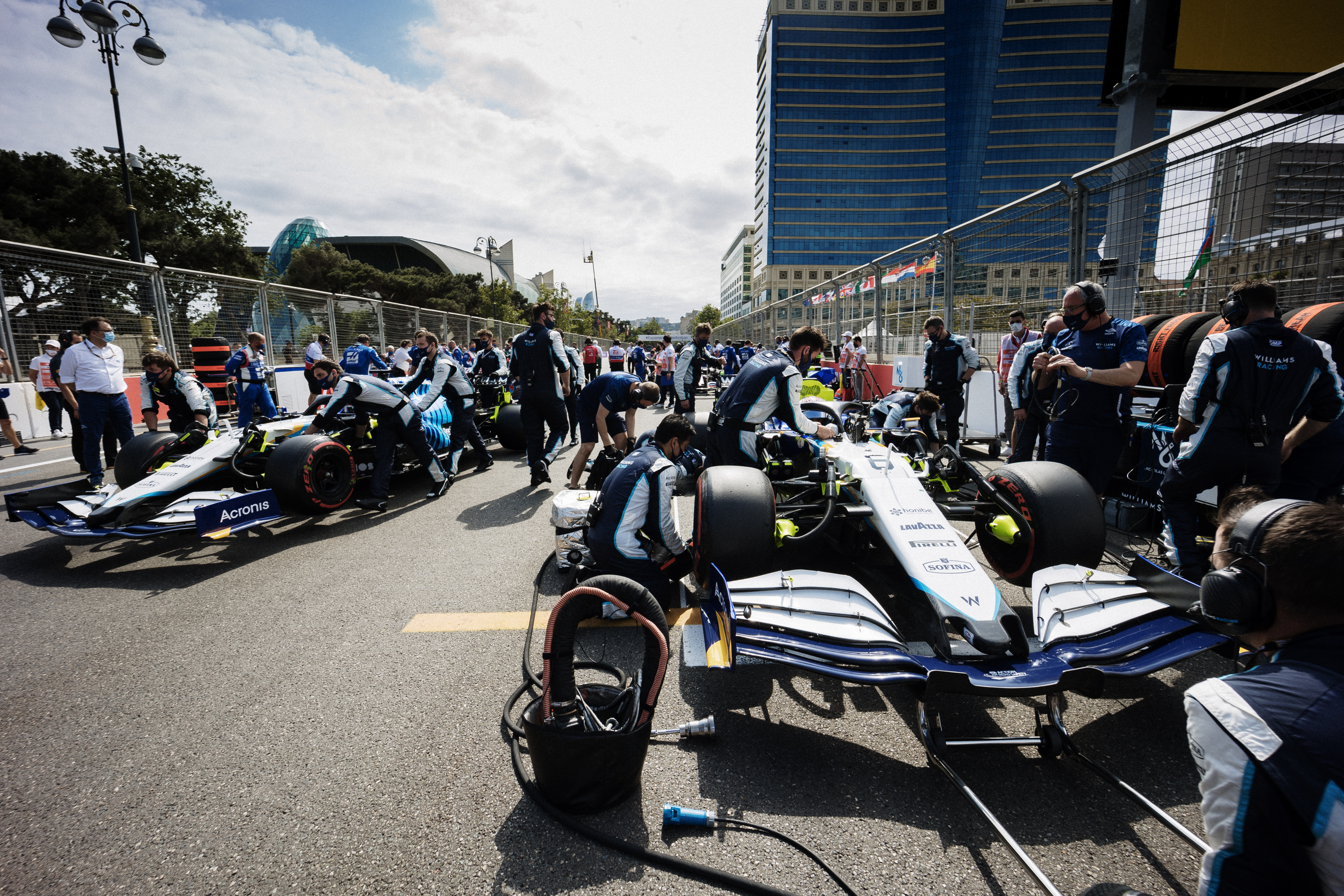 Motor Racing Formula One World Championship Azerbaijan Grand Prix Race Day Baku, Azerbaijan