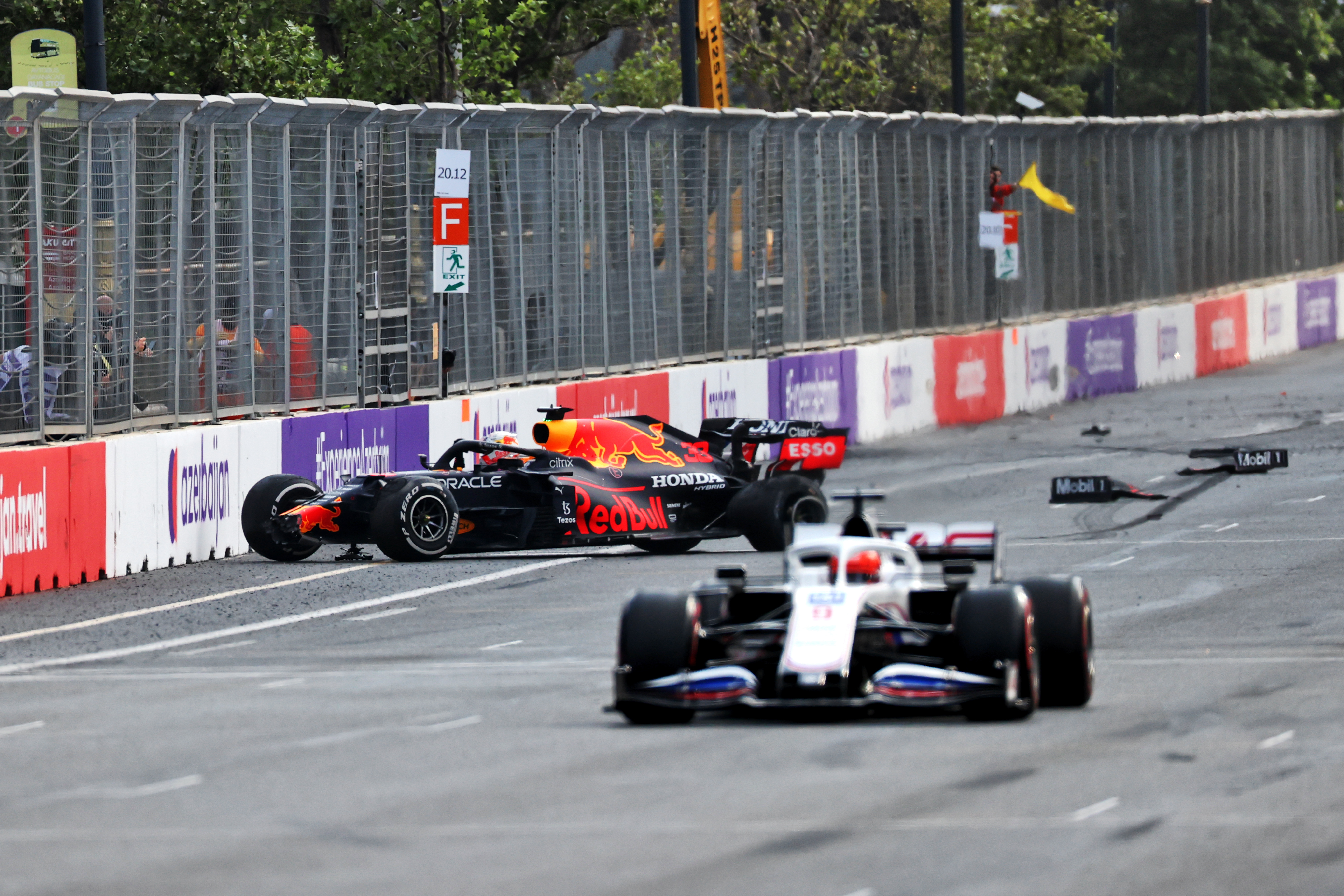 Motor Racing Formula One World Championship Azerbaijan Grand Prix Race Day Baku, Azerbaijan