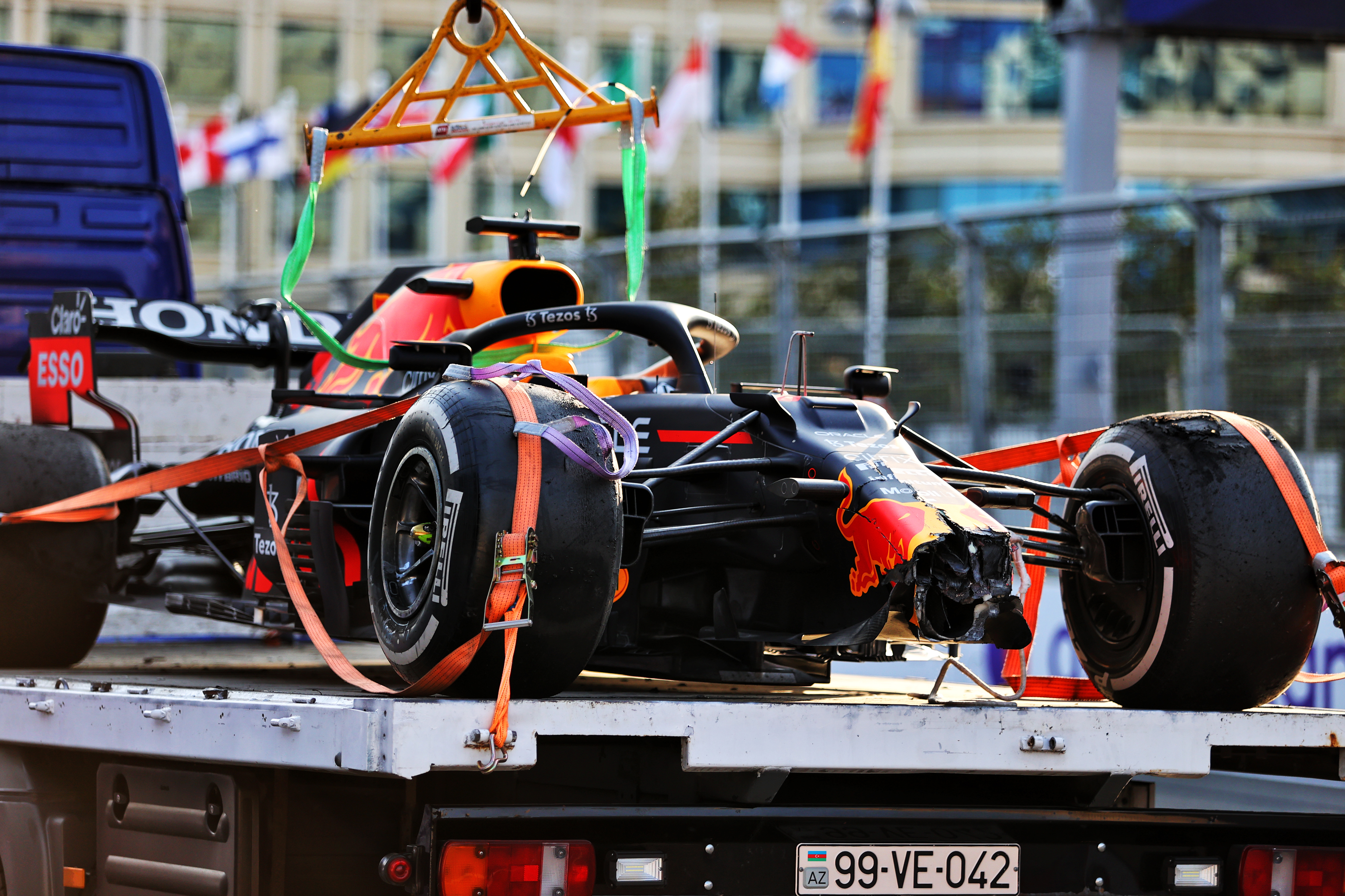 Motor Racing Formula One World Championship Azerbaijan Grand Prix Race Day Baku, Azerbaijan