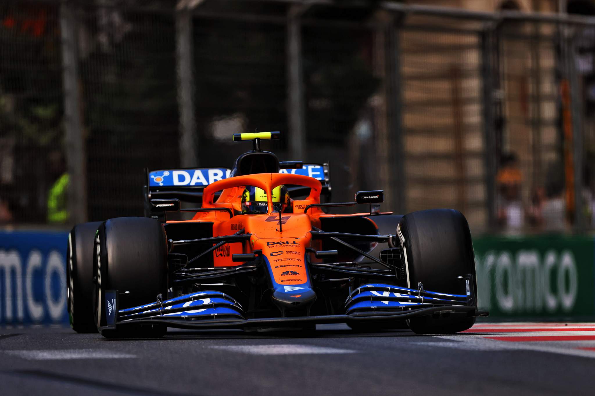 Lando Norris McLaren Baku 2021