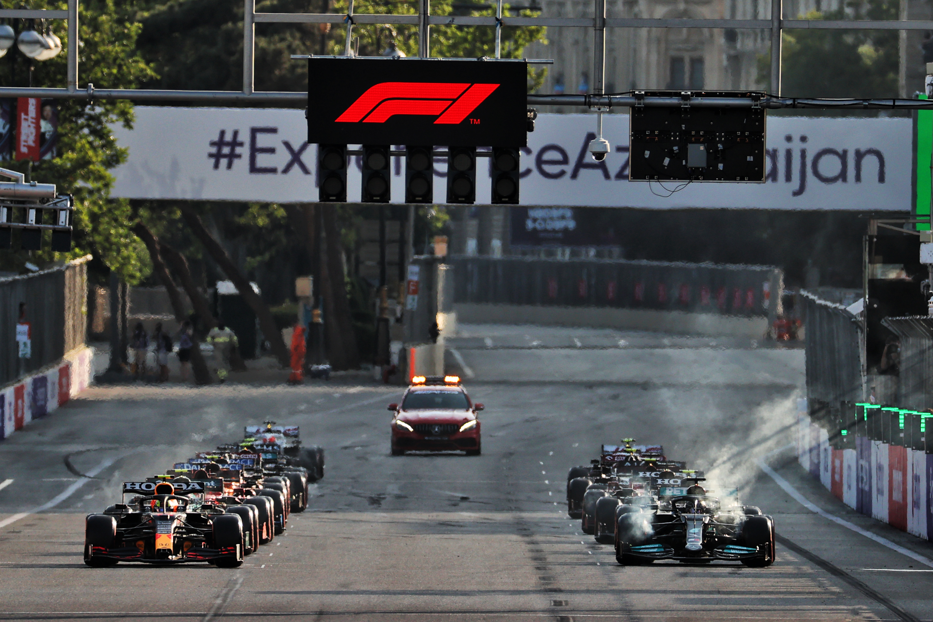 Motor Racing Formula One World Championship Azerbaijan Grand Prix Race Day Baku, Azerbaijan