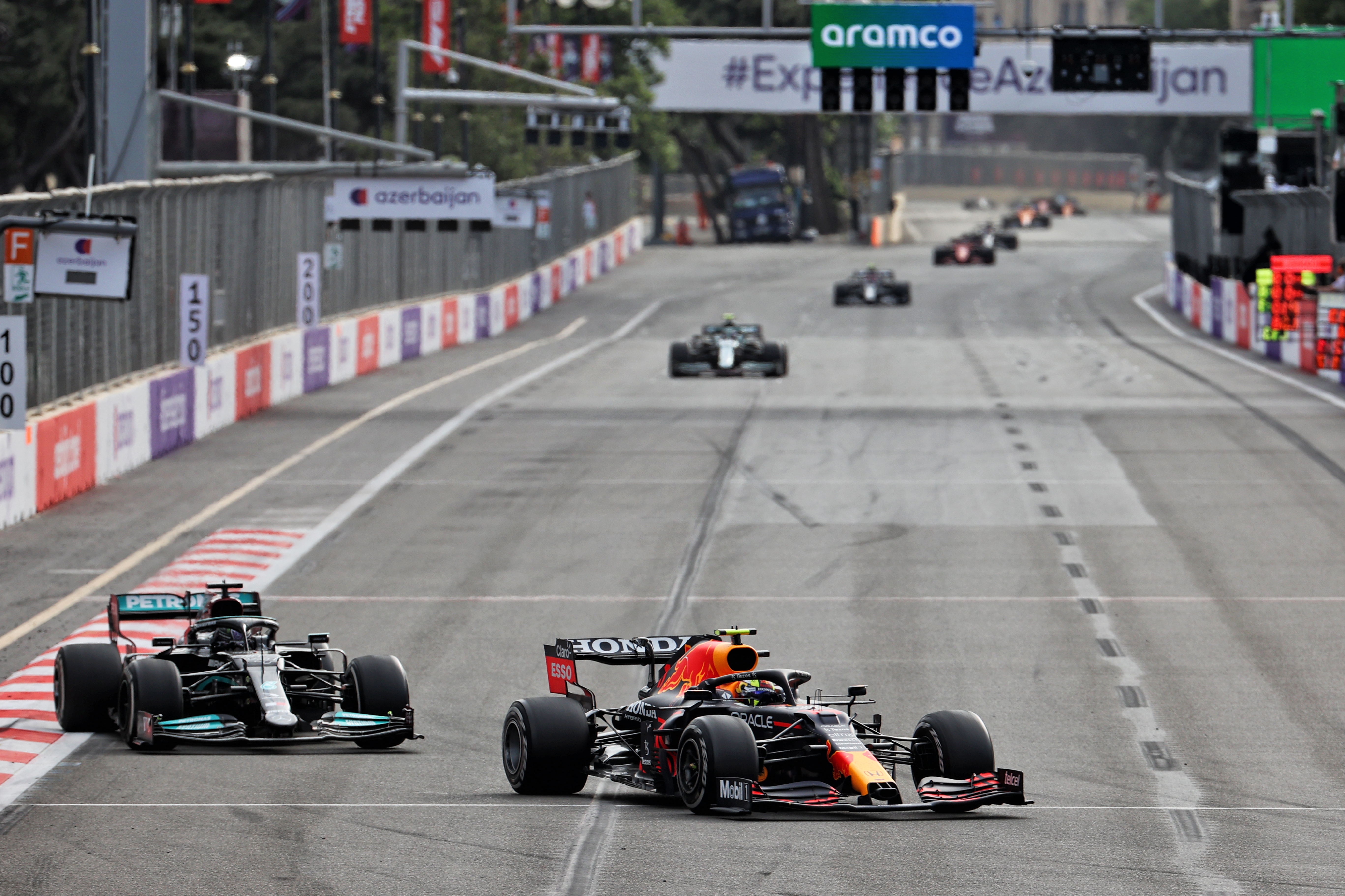 Motor Racing Formula One World Championship Azerbaijan Grand Prix Race Day Baku, Azerbaijan