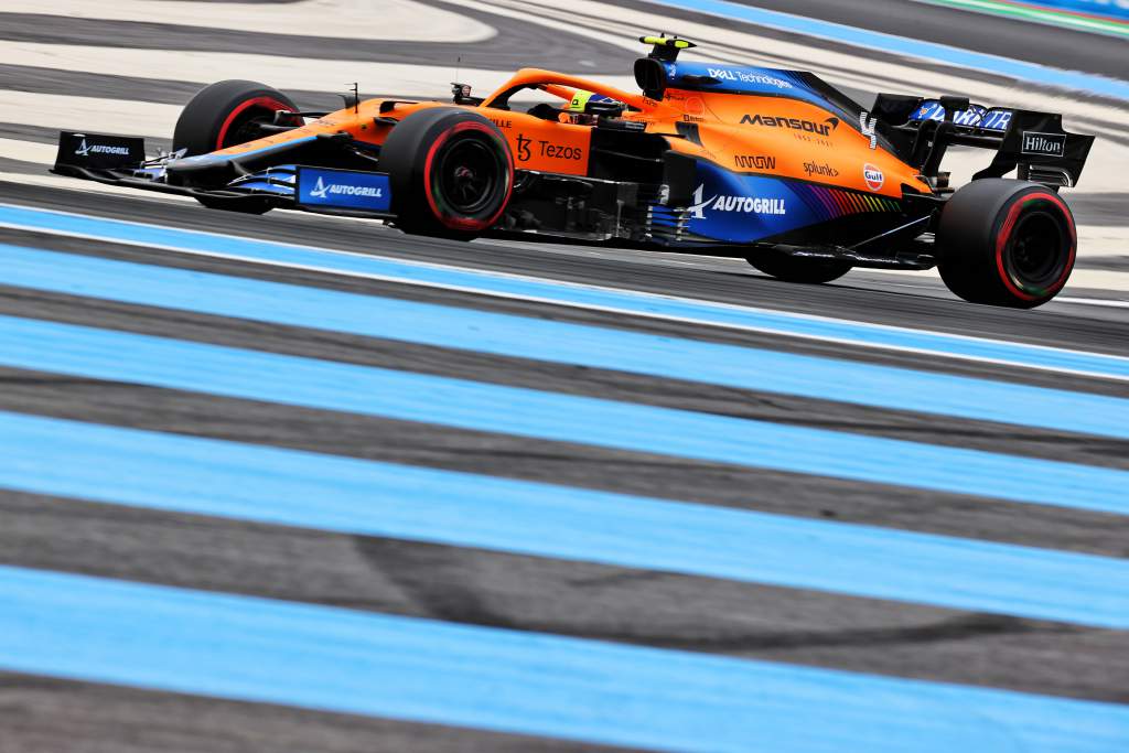 Lando Norris McLaren F1 French GP