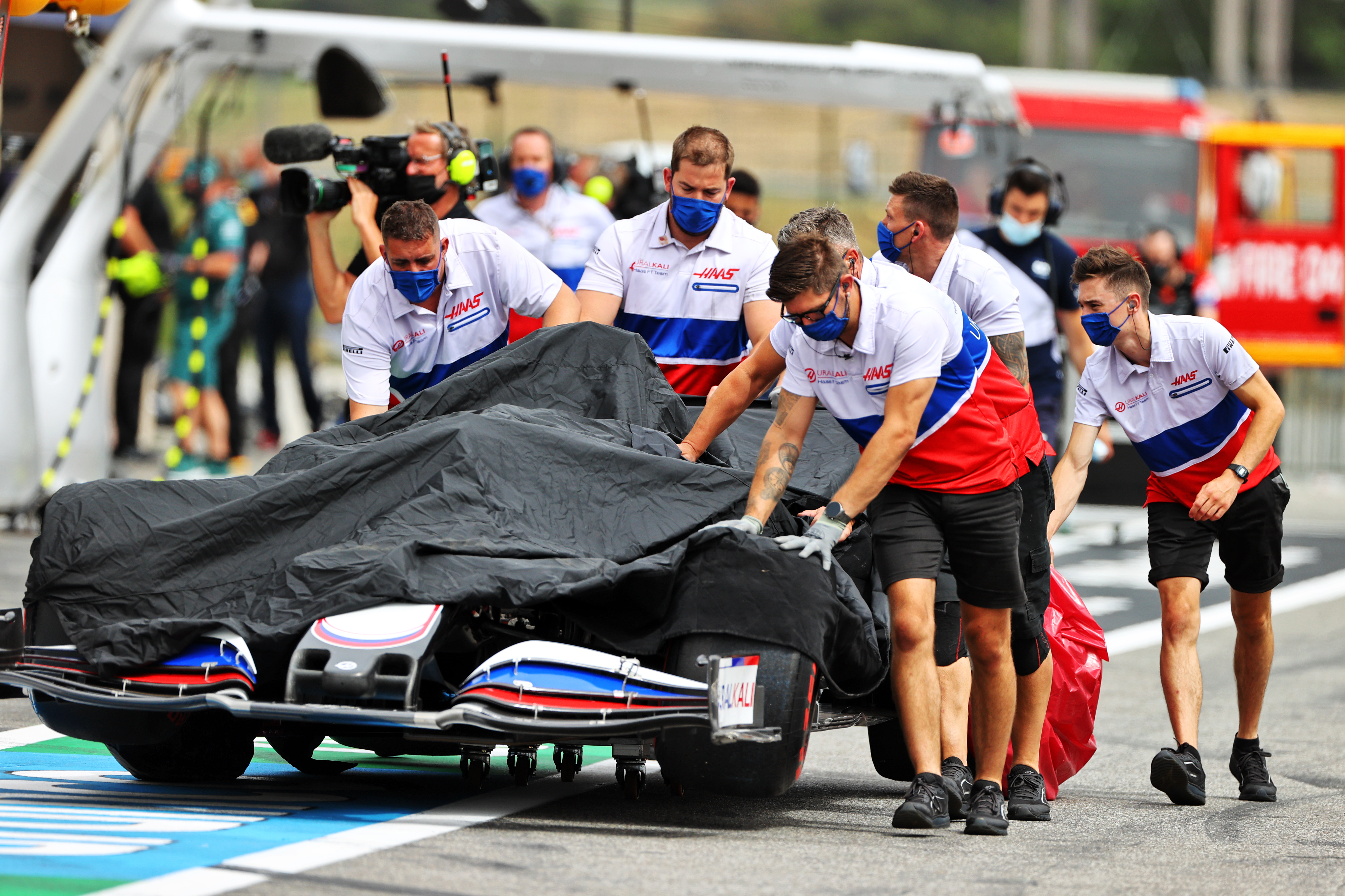 Motor Racing Formula One World Championship French Grand Prix Qualifying Day Paul Ricard, France