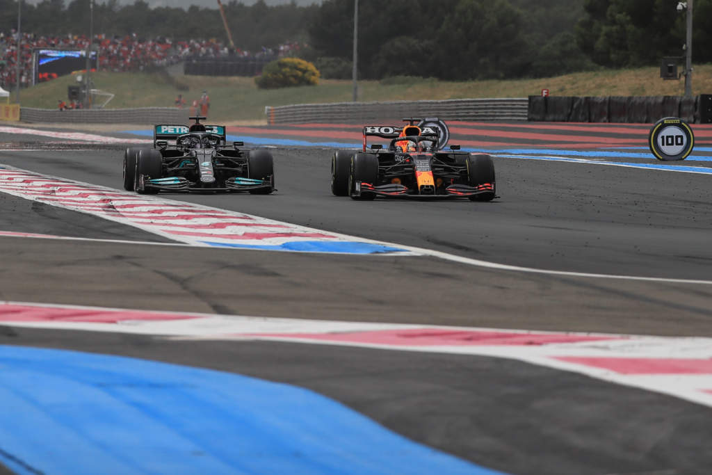 Lewis Hamilton Max Verstappen French GP F1