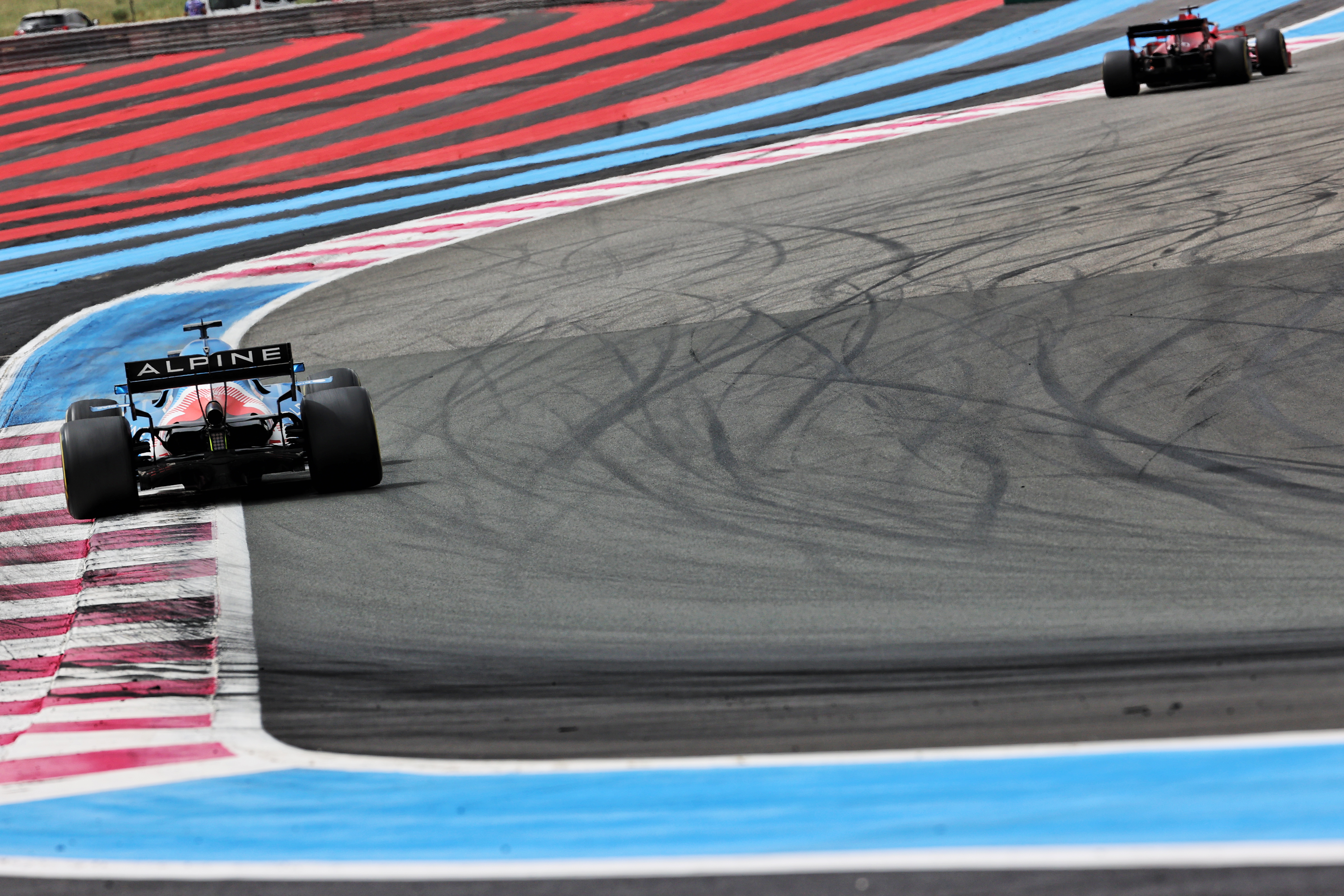 Motor Racing Formula One World Championship French Grand Prix Race Day Paul Ricard, France