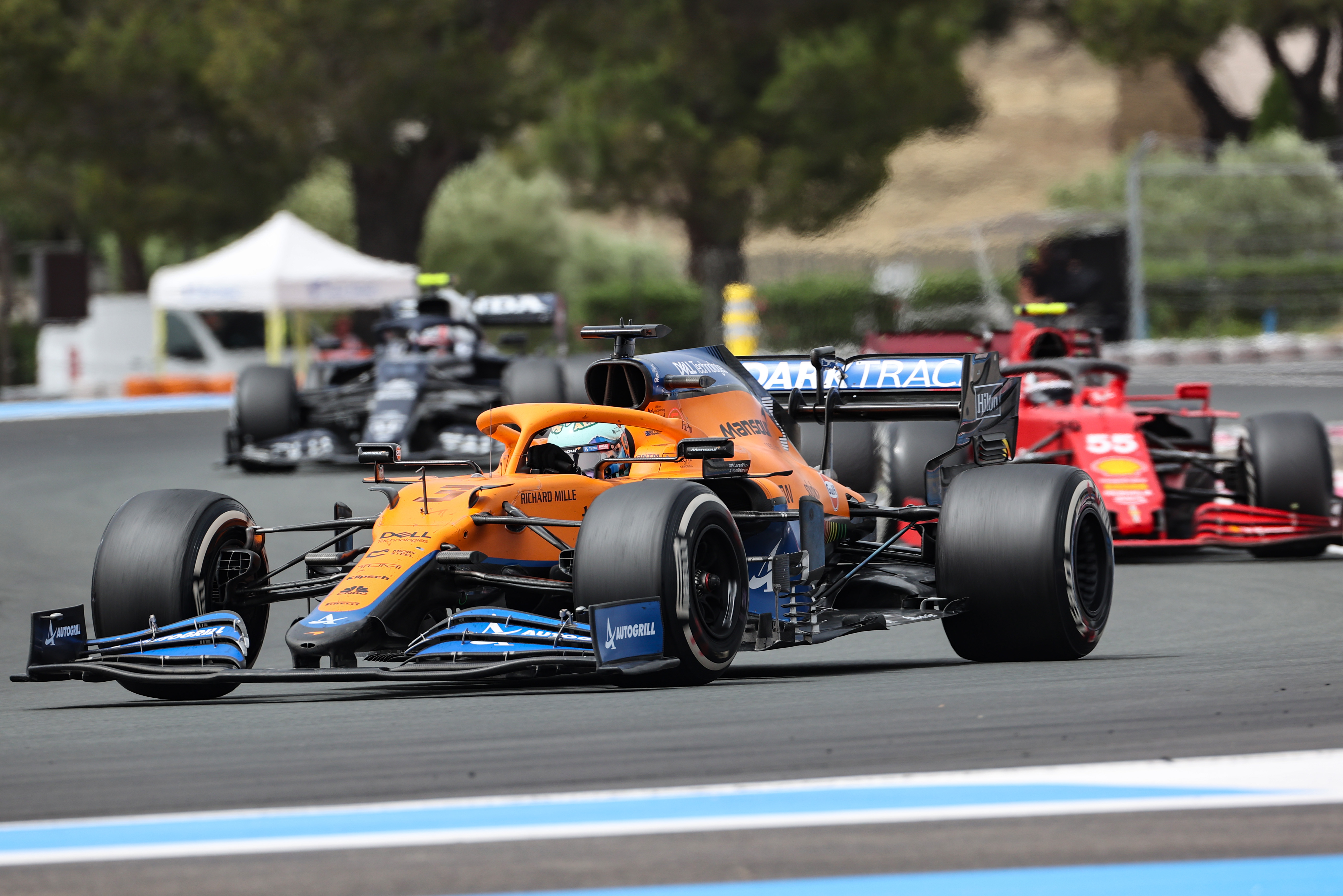 Motor Racing Formula One World Championship French Grand Prix Race Day Paul Ricard, France