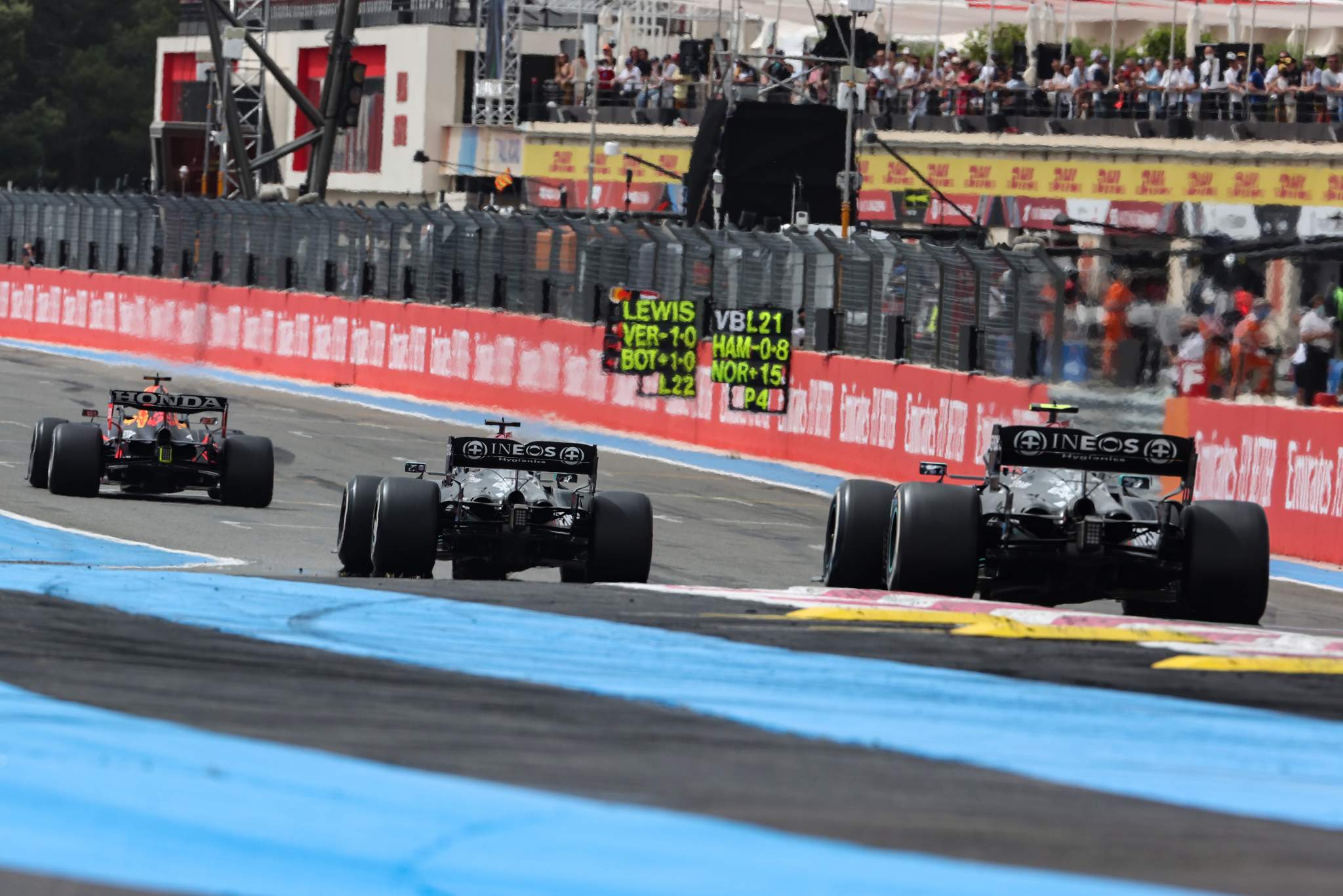Motor Racing Formula One World Championship French Grand Prix Race Day Paul Ricard, France