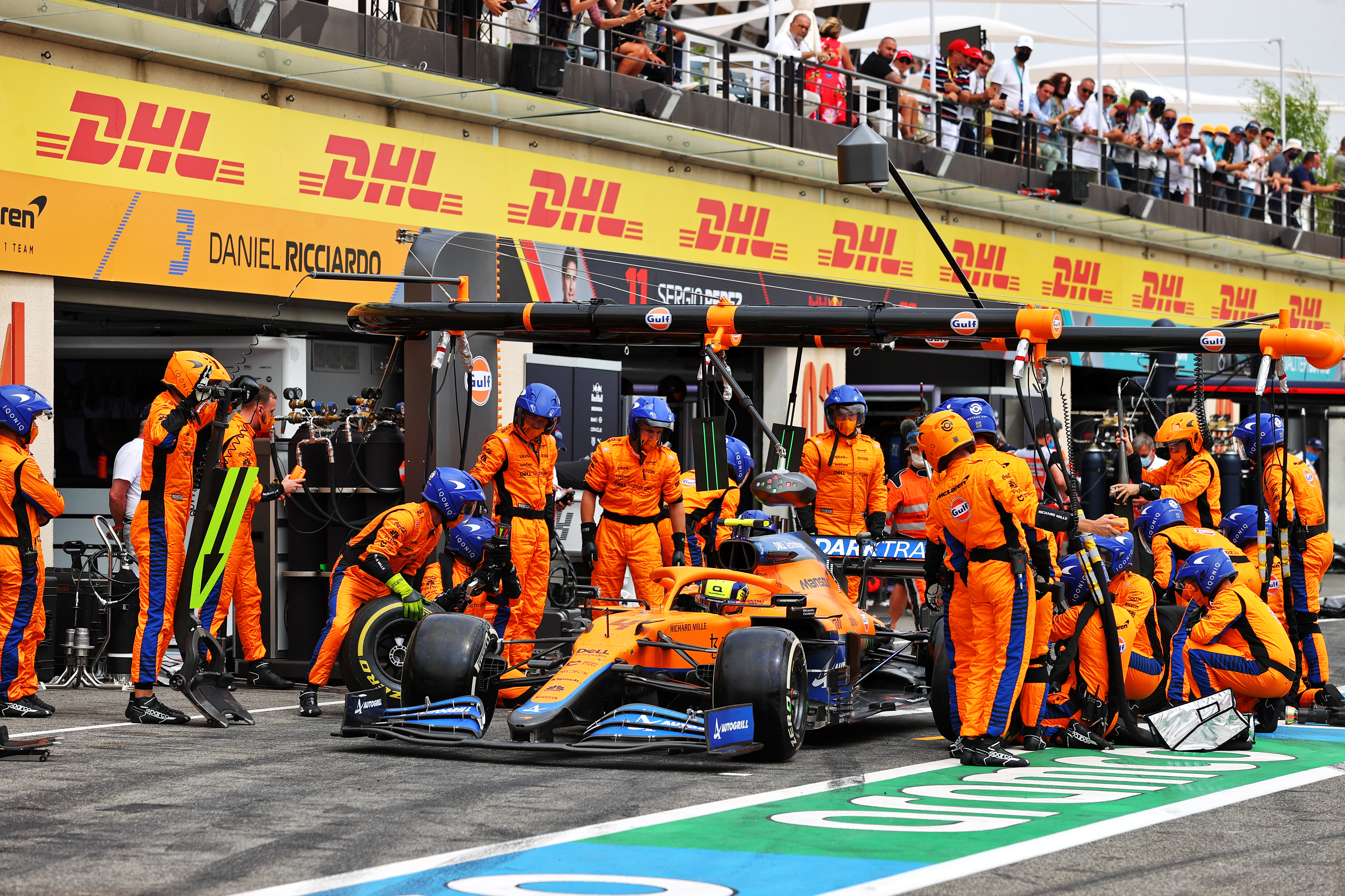 Motor Racing Formula One World Championship French Grand Prix Race Day Paul Ricard, France