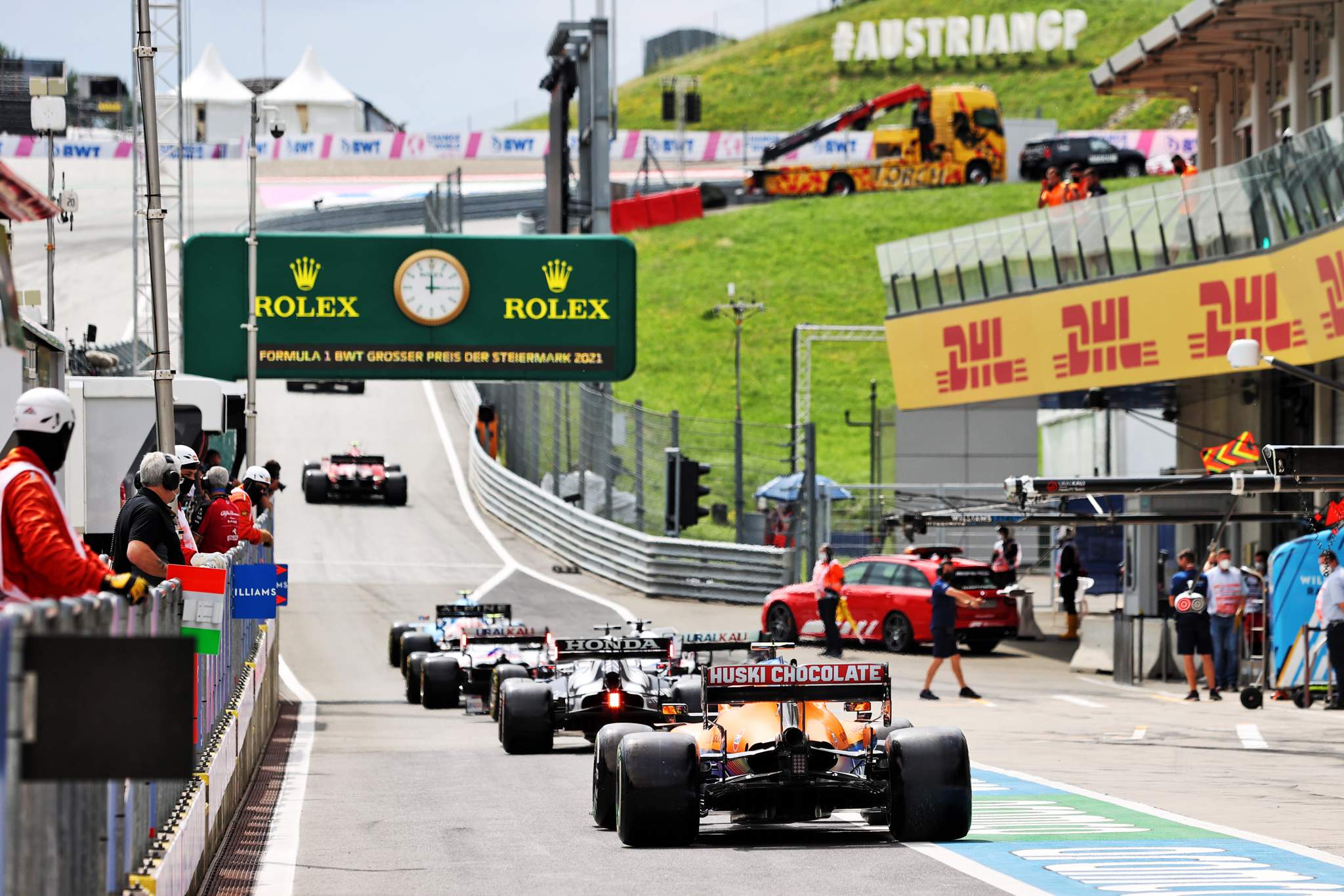 Motor Racing Formula One World Championship Steiermark Grand Prix Practice Day Spielberg, Austria