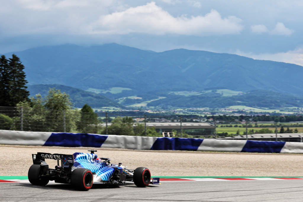 George Russell Williams F1 2021 Styrian Grand prix Red Bull Ring