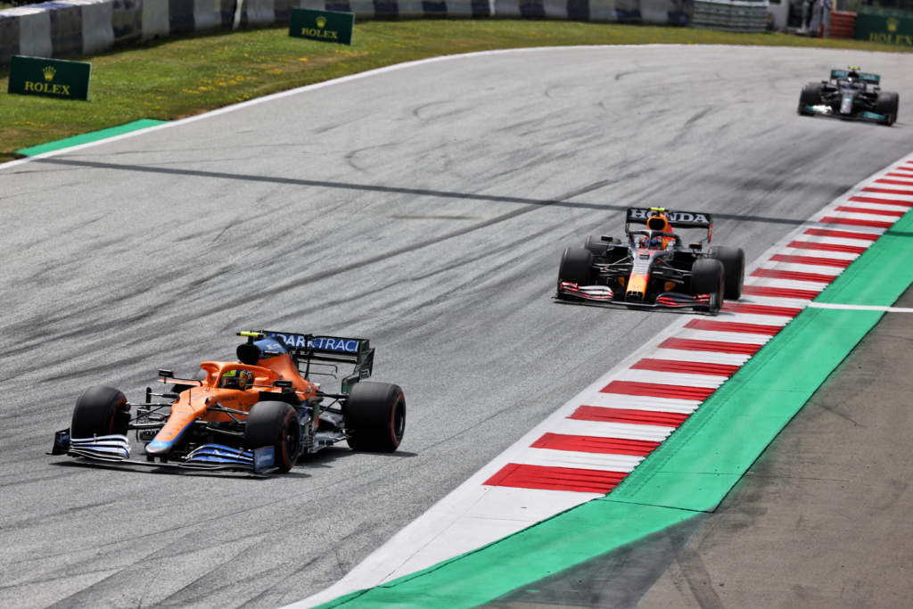 Lando Norris McLaren Styrian Grand Prix 2021