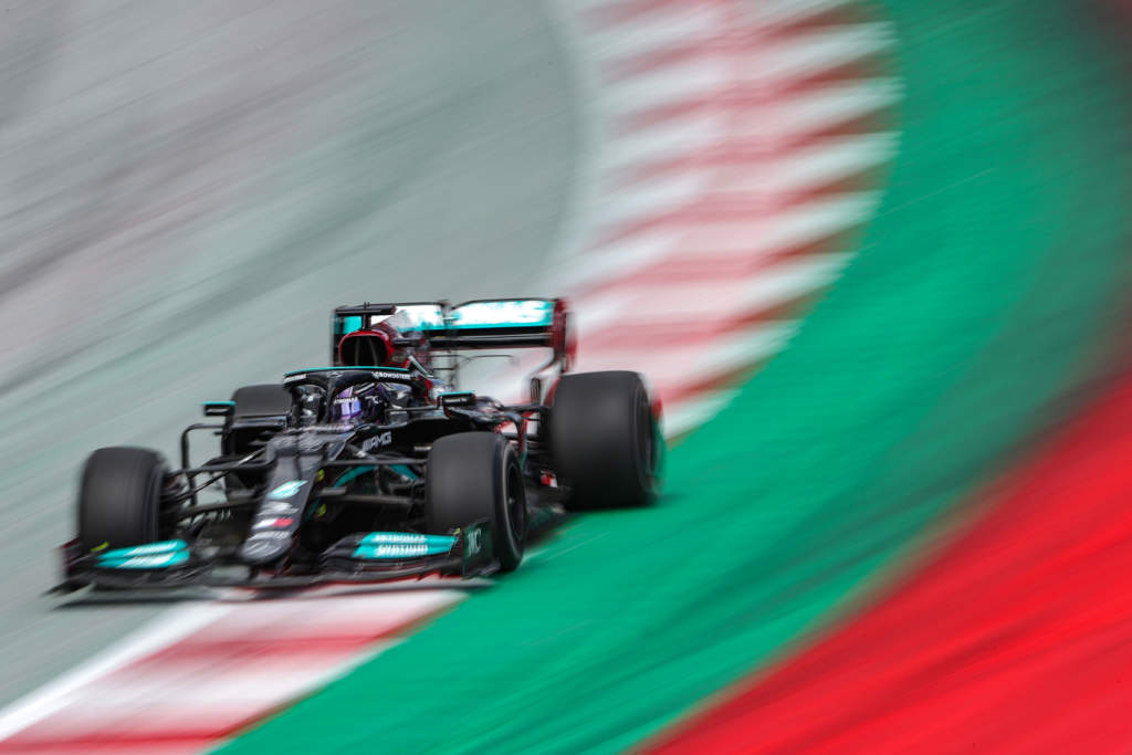 Lewis Hamilton Mercedes Styrian Grand Prix 2021