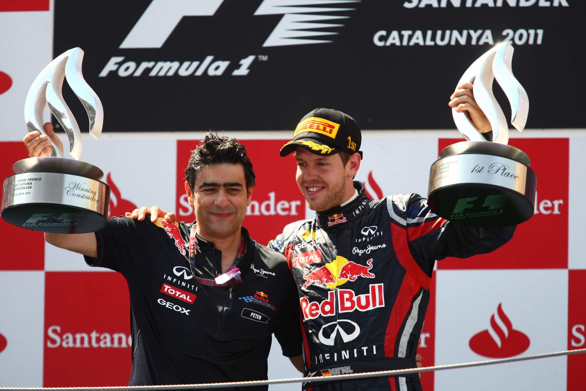 Formula 1 Grand Prix, Spain, Sunday Podium