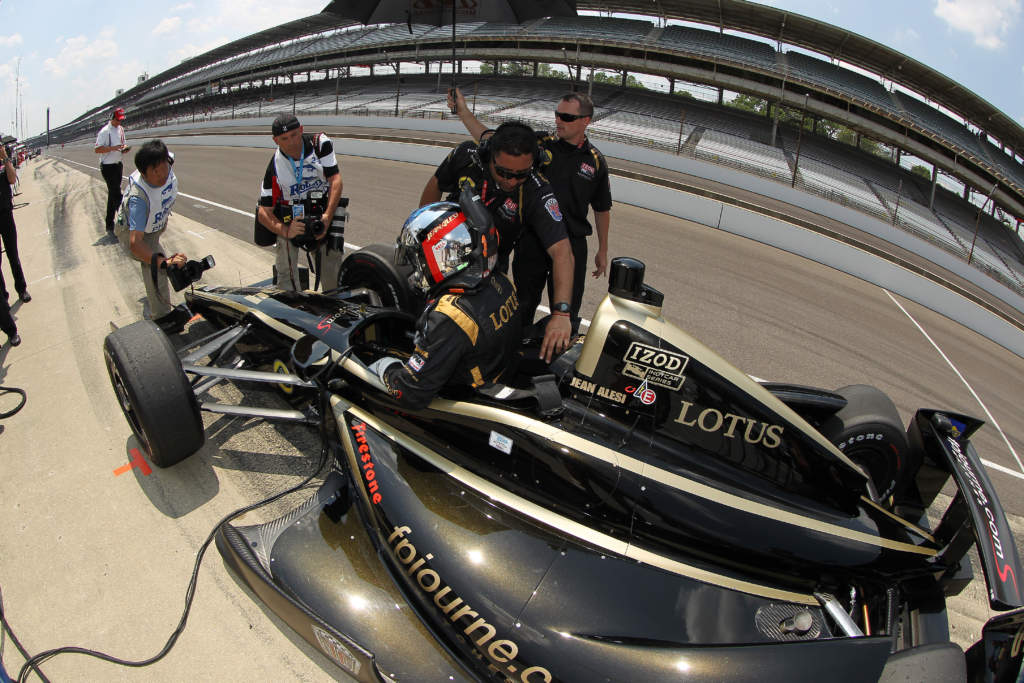 Jean Alesi Indy 500 2012