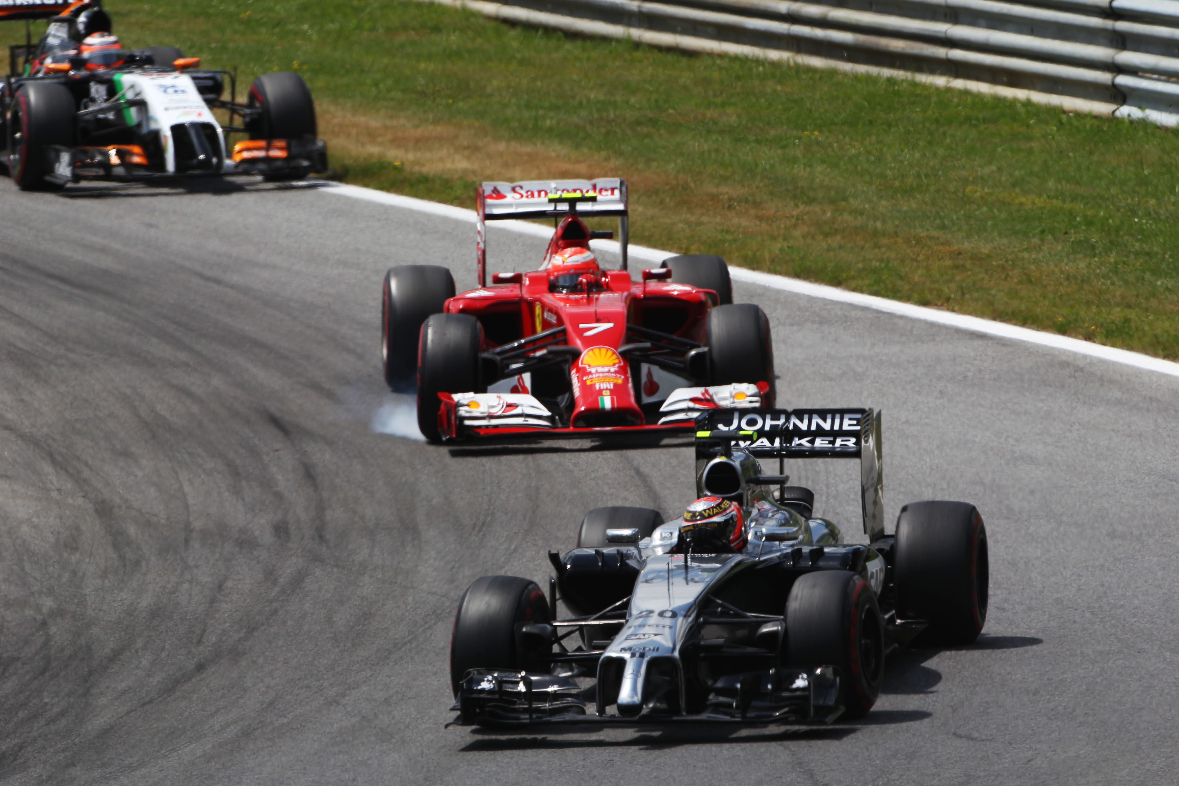 Kevin Magnussen McLaren Austrian Grand Prix 2014