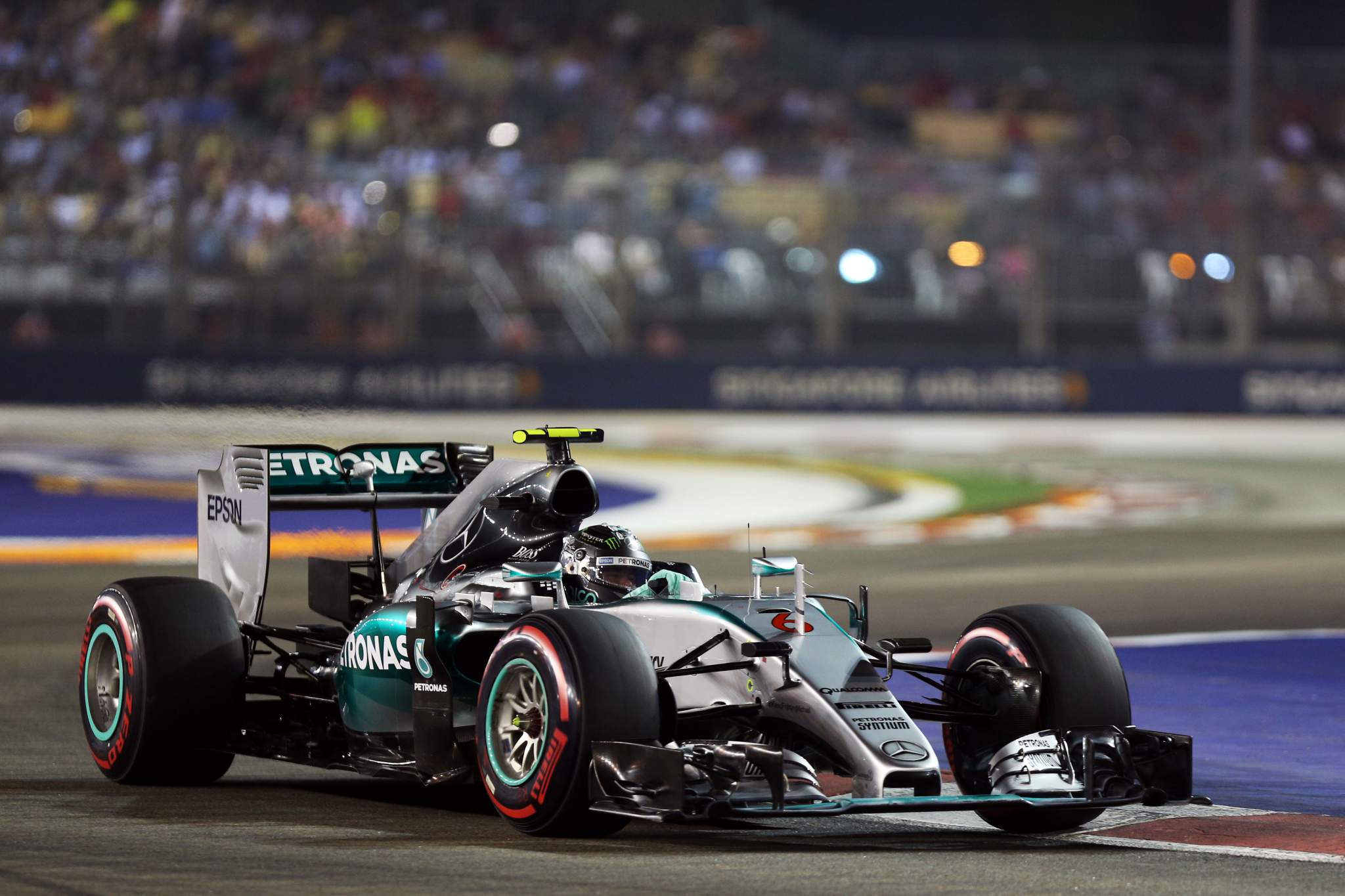 Nico Rosberg Mercedes Singapore Grand Prix 2015