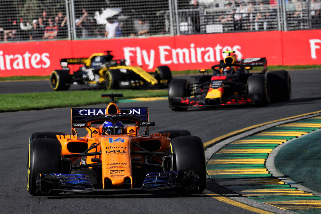 Fernando Alonso McLaren F1 Australian 