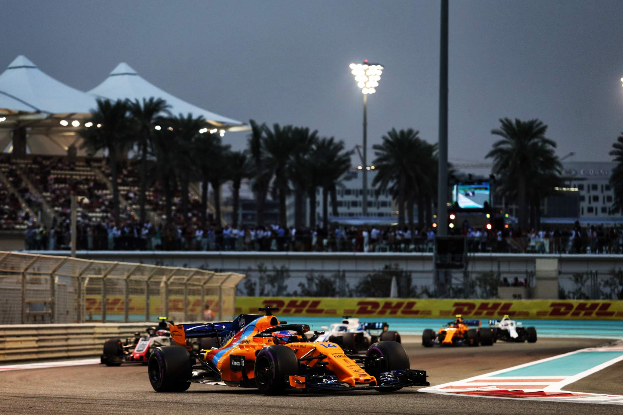 Fernando Alonso McLaren Abu Dhabi Grand Prix 2018