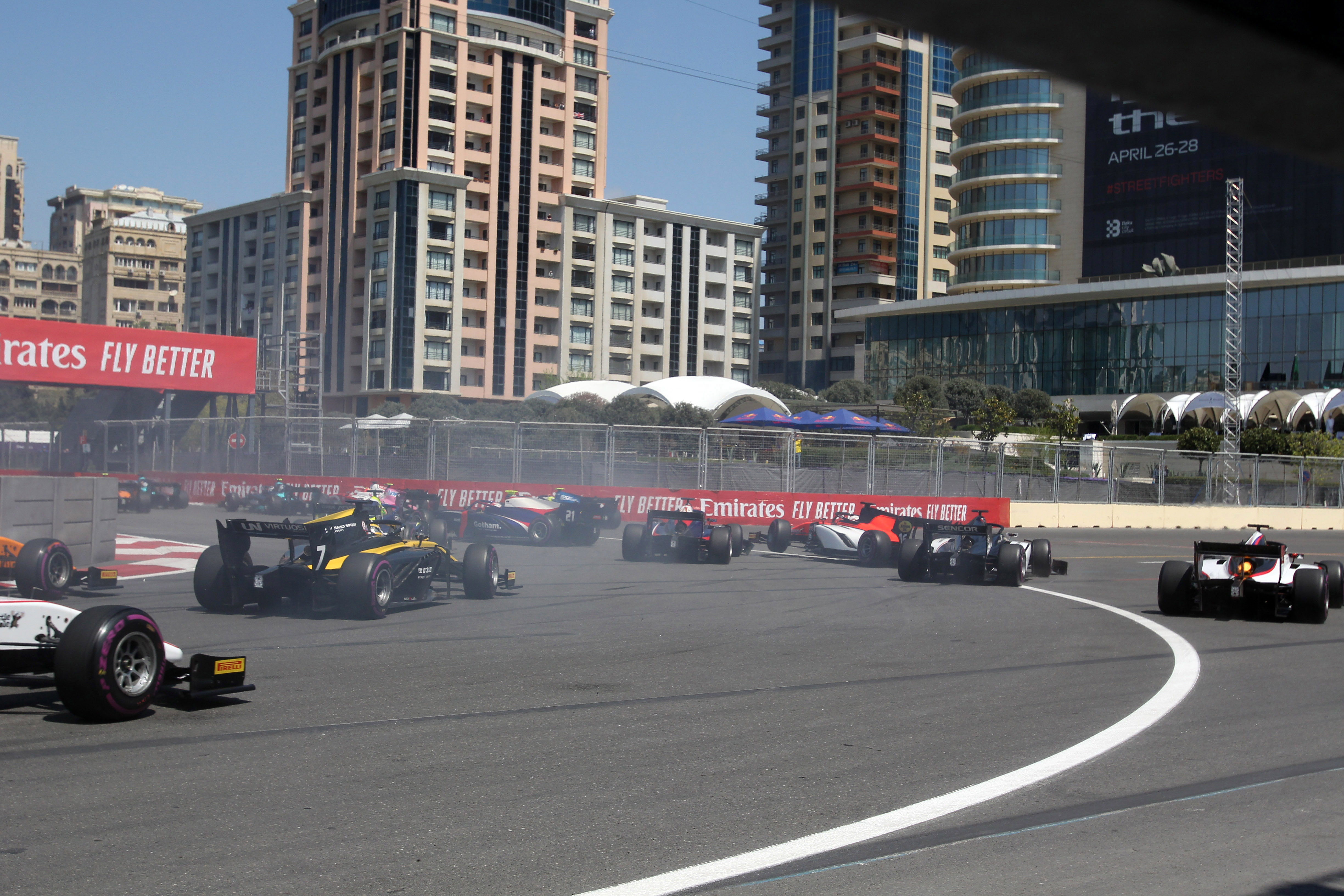 Motor Racing Fia Formula 2 Championship Saturday Baku, Azerbaijan