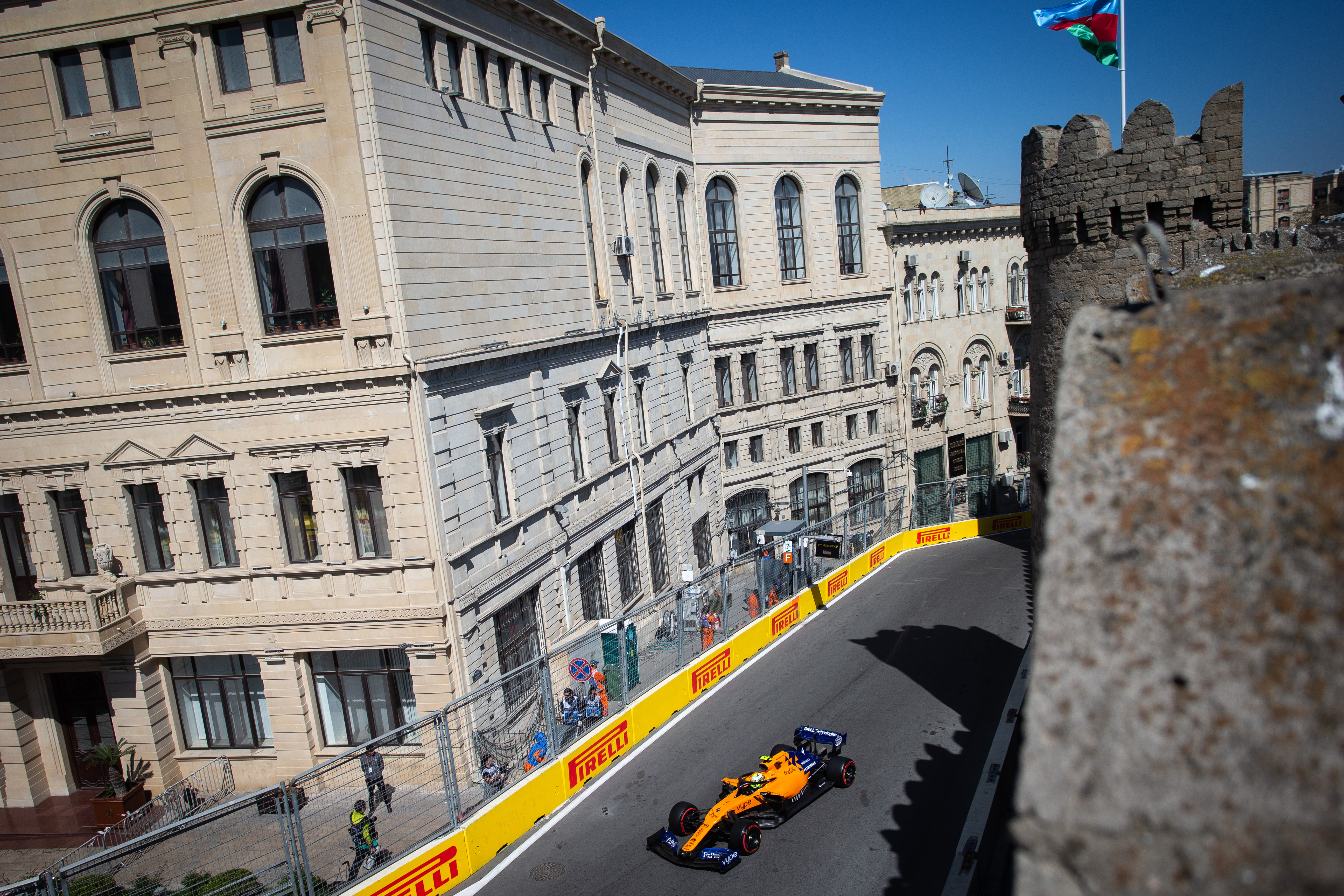 Motor Racing Formula One World Championship Azerbaijan Grand Prix Qualifying Day Baku, Azerbaijan