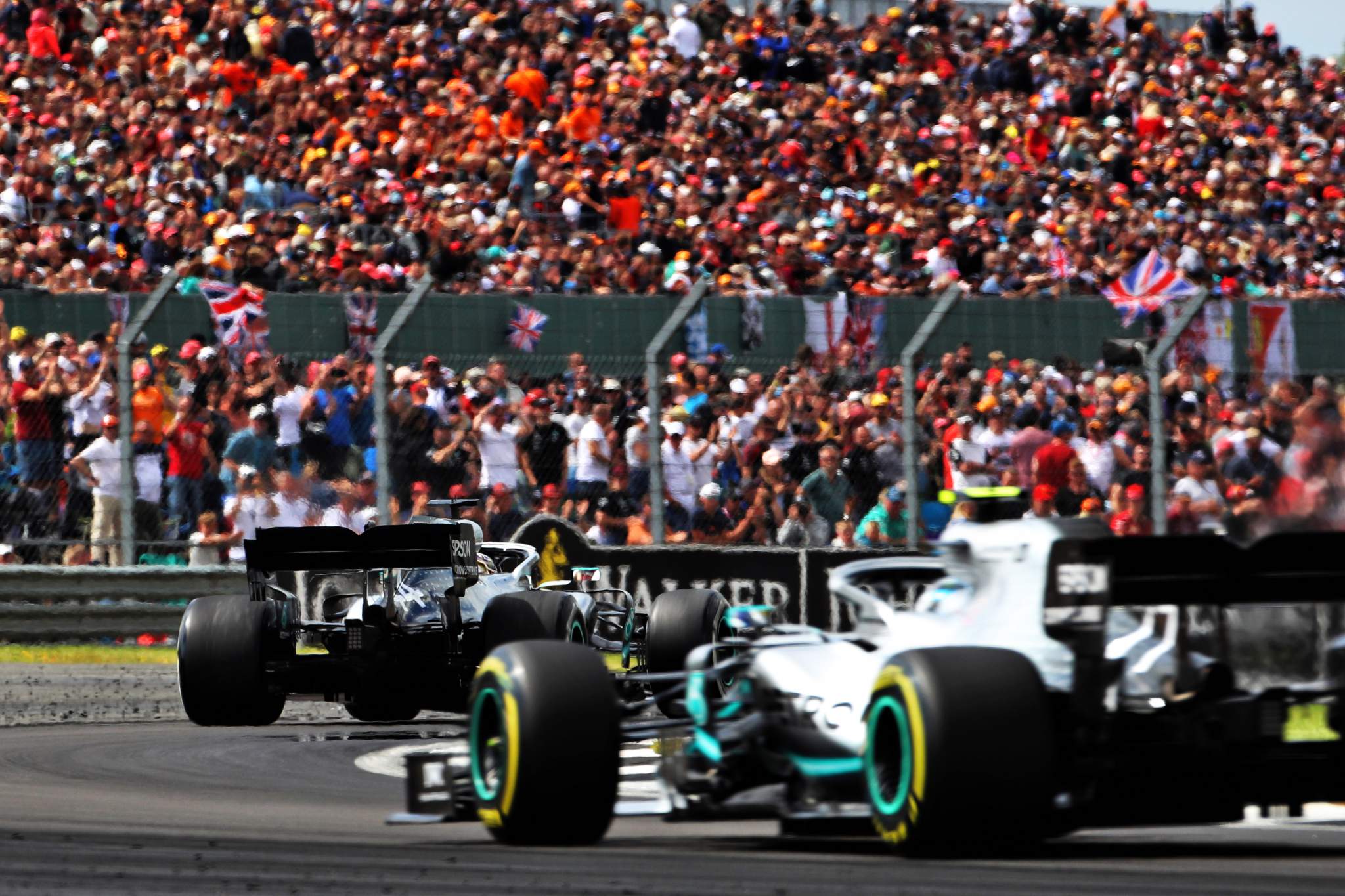 Motor Racing Formula One World Championship British Grand Prix Race Day Silverstone, England