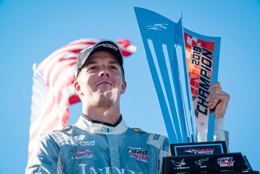 Oliver Askew 2019 Indy Lights champion