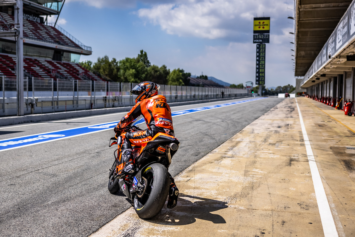 Danilo Petrucci Tech3 KTM Barcelona MotoGP test 2021