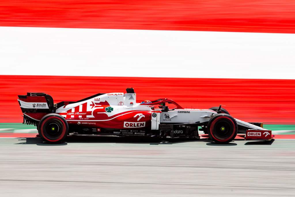 Kimi Raikkonen Alfa Romeo Styrian GP F1