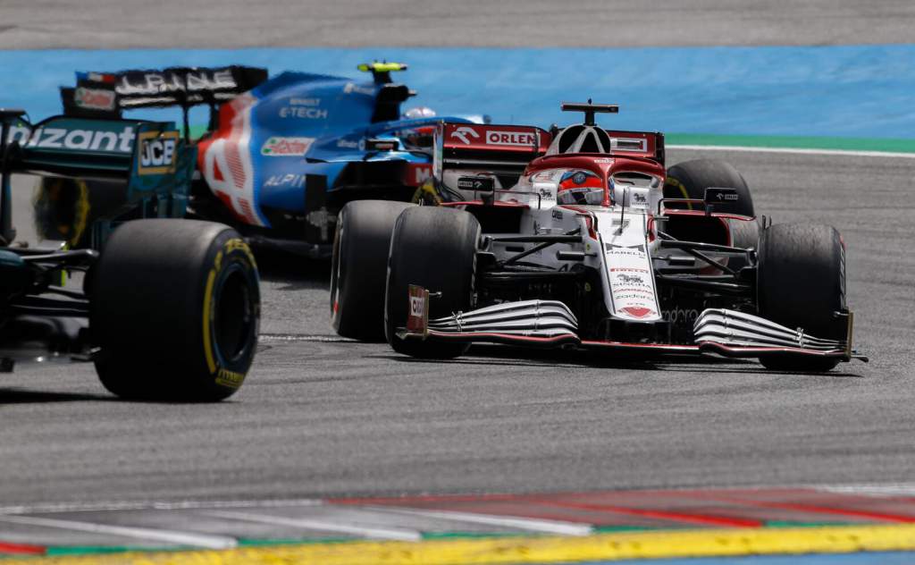 Kimi Raikkonen Alfa Romeo Styrian GP F1