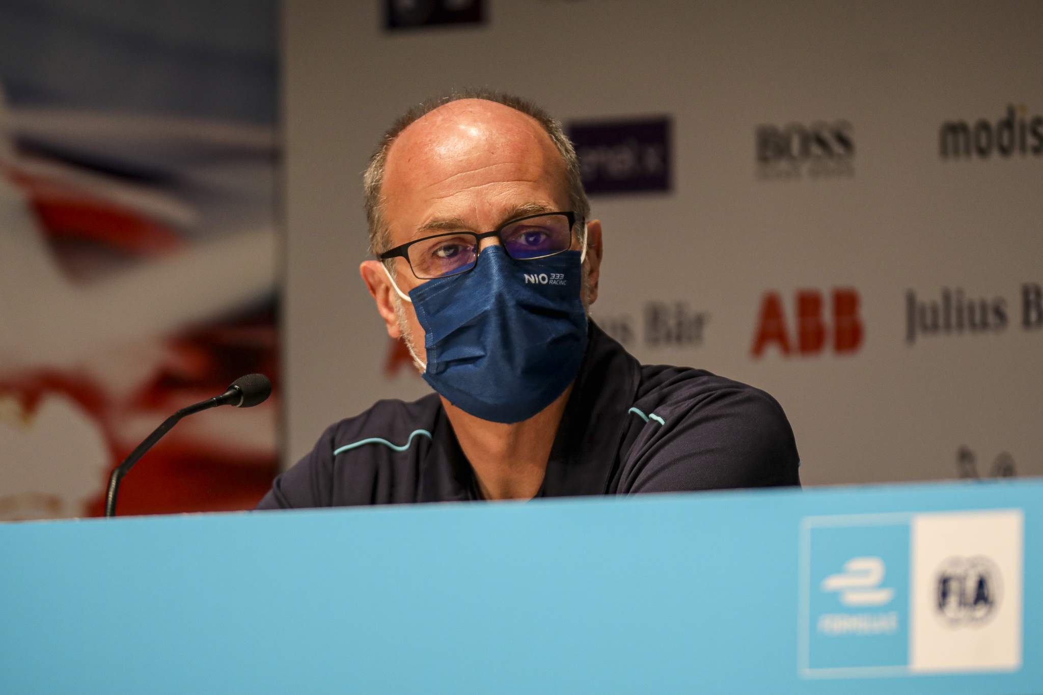 Christian Silk, Team Principal, Nio 333, In The Press Conference