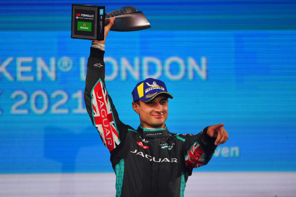 Mitch Evans Jaguar Formula E London