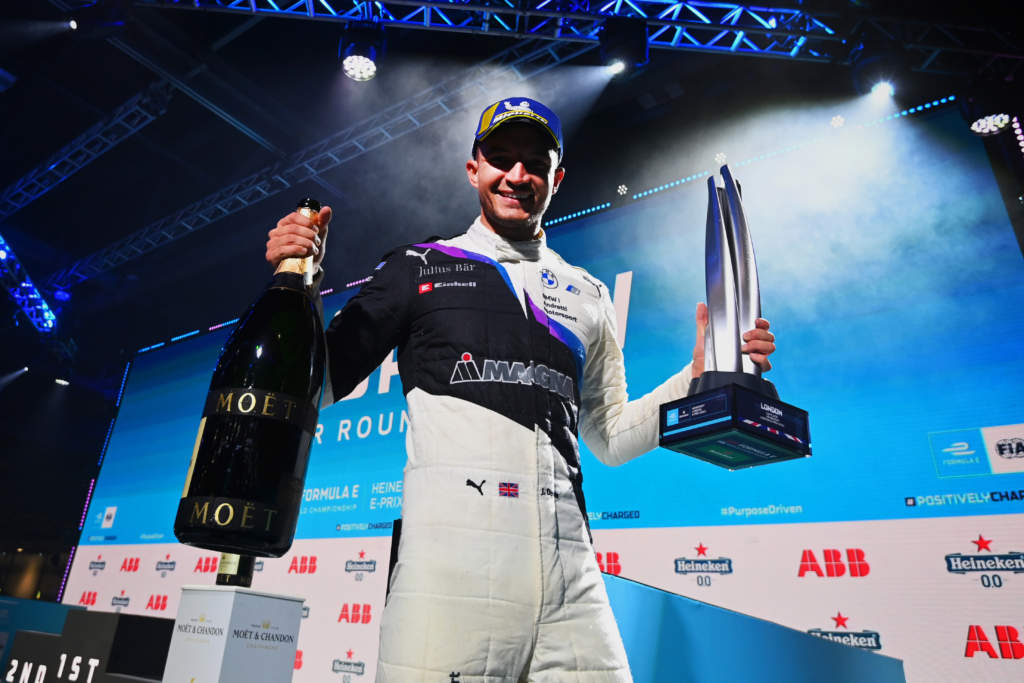 Jake Dennis BMW Formula E London E-Prix