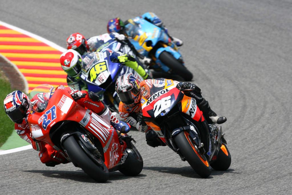 Casey Stoner Ducati Dani Pedrosa Honda MotoGP