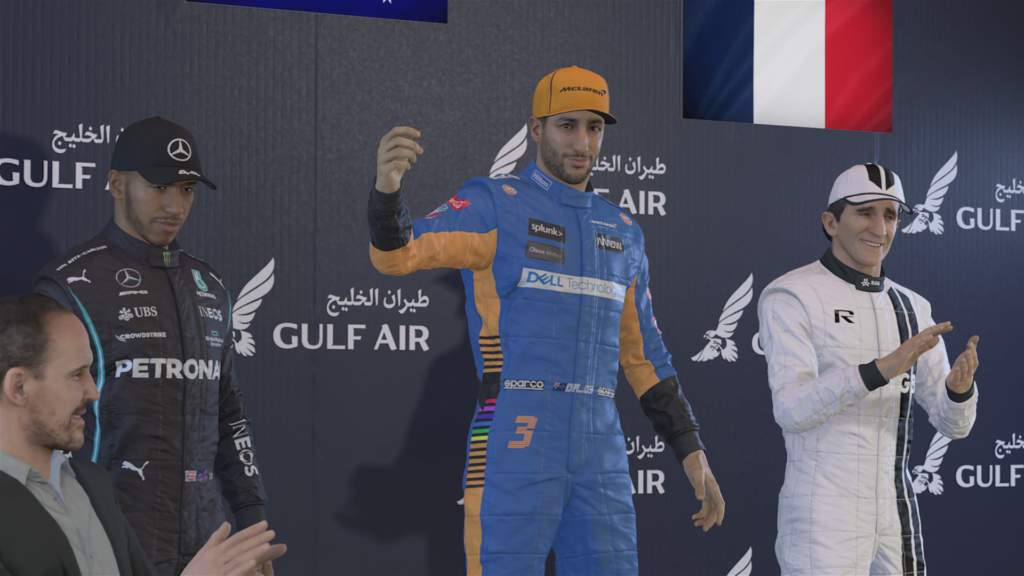 F1 2021 Prost Podium Pic