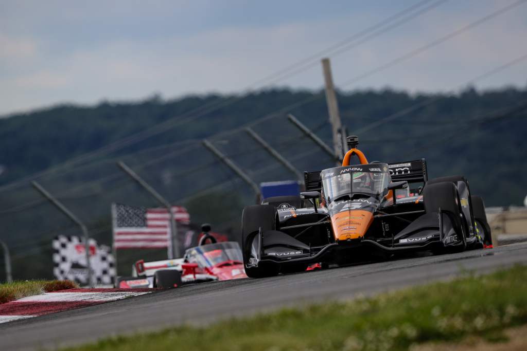 Pato O'Ward Arrow McLaren SP Mid-Ohio IndyCar 2021