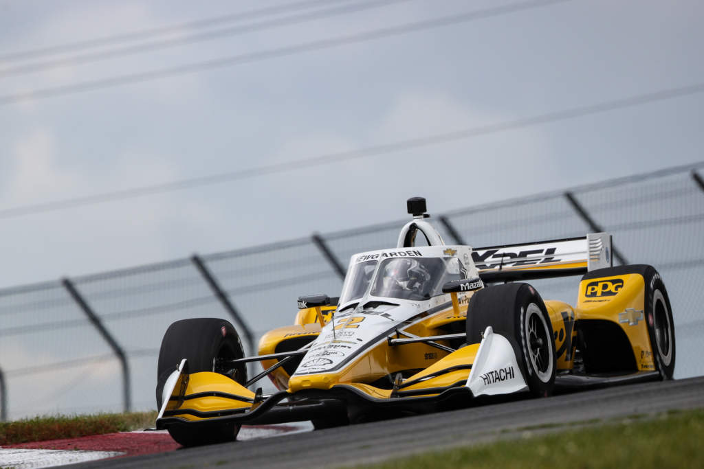 Newgarden on top as Mid-Ohio IndyCar weekend begins