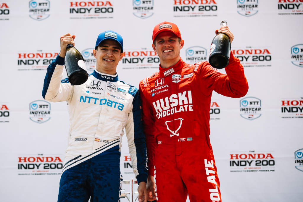 Alex Palou Marcus Ericsson Ganassi IndyCar