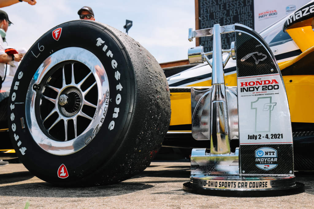 Josef Newgarden tyre Penske IndyCar