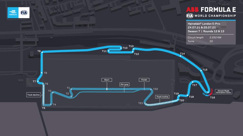 London E Prix Circuit